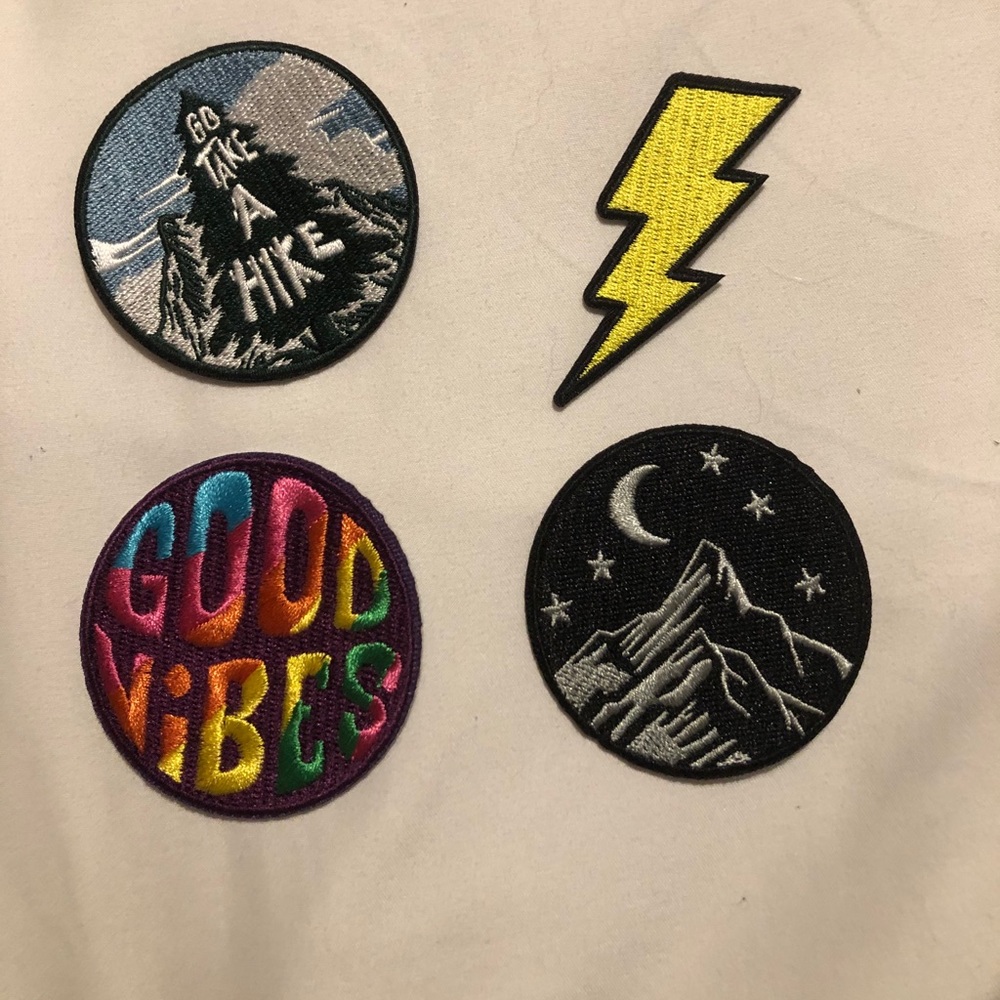 Iron on patches